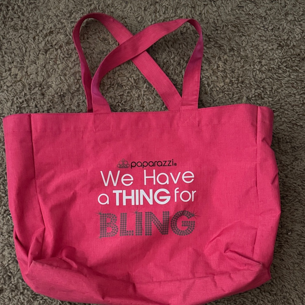 Paparazzi Pink Tote Maxi Bag - HTF!